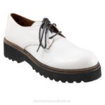 FT66215 Bueno Footwear Andi Women White Flats