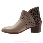 FT6621 Bueno Footwear Loni Women Grey Leopard Boots - Image 2