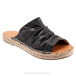 FT66239 Bueno Footwear Nice Women Black Flats