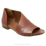 FT66242 Bueno Footwear Tanner Women Tan Flats