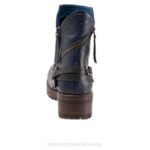 FT6625 Bueno Footwear Fallon Women Navy Boots - Image 3