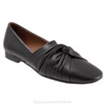 FT66262 Bueno Footwear Emma Women Black Flats