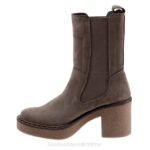 FT6626 Bueno Footwear Hart Women Grey Nubuck Boots - Image 2