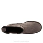 FT6626 Bueno Footwear Hart Women Grey Nubuck Boots - Image 4