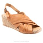 FT66272 Bueno Footwear Jasmin Women Tan Heels