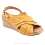 FT66273 Bueno Footwear Jasmin Women Mustard Heels