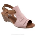 FT66276 Bueno Footwear Rory Women Dusty Mauve Heels