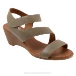 FT66277 Bueno Footwear Rose Women Sage Heels