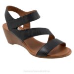 FT66278 Bueno Footwear Rose Women Black Heels