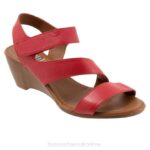 FT66279 Bueno Footwear Rose Women Red Heels