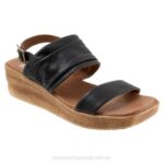FT66295 Bueno Footwear Maya Women Black Heels