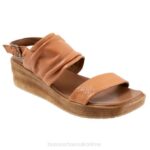 FT66296 Bueno Footwear Maya Women Tan Heels