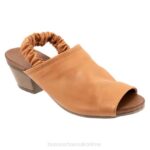 FT66302 Bueno Footwear Lydia Women Tan Heels