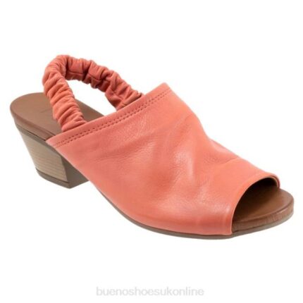 FT66305 Bueno Footwear Lydia Women Coral Heels