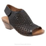 FT66308 Bueno Footwear Lacey Women Black Heels