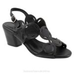 FT66313 Bueno Footwear Cassidy Women Black Heels