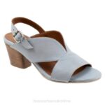 FT66318 Bueno Footwear Candy Women Powder Blue Heels