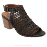 FT66320 Bueno Footwear Candice Women Black Heels