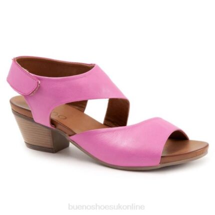 FT66327 Bueno Footwear Lizzie Women Fuchsia Heels