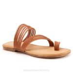 FT66348 Bueno Footwear Val Women Tan Sandals