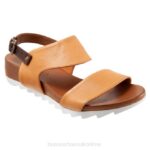 FT66352 Bueno Footwear Fara Women Tan Sandals