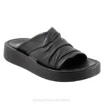 FT66358 Bueno Footwear Harper Women Black Sandals
