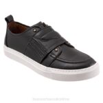 FT66373 Bueno Footwear Relax Women Black Sneakers