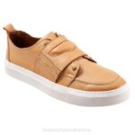 FT66374 Bueno Footwear Relax Women Light Tan Sneakers