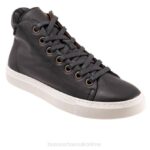 FT66385 Bueno Footwear Risky Women Black Sneakers