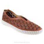 FT66399 Bueno Footwear Daisy Women Tan Sneakers
