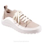 FT66403 Bueno Footwear Rumour Women Light Grey Nubuck Sneakers