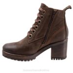 FT6640 Bueno Footwear Felix Women Brown Nubuck Boots - Image 2