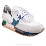 FT66412 Bueno Footwear Petro Women Dark Blue Sneakers