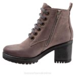 FT6641 Bueno Footwear Felix Women Grey Nubuck Boots - Image 2
