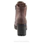FT6641 Bueno Footwear Felix Women Grey Nubuck Boots - Image 3