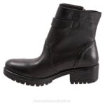 FT6643 Bueno Footwear Fast Women Black Boots - Image 2