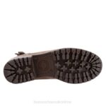 FT6644 Bueno Footwear Fast Women Taupe Nubuck Boots - Image 5