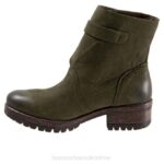 FT6645 Bueno Footwear Fast Women Old Khaki Nubuck Boots - Image 2