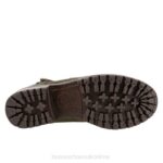 FT6645 Bueno Footwear Fast Women Old Khaki Nubuck Boots - Image 5