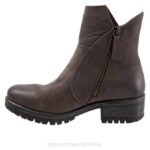 FT6646 Bueno Footwear Forge Women Grey Nubuck Boots - Image 2