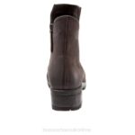 FT6646 Bueno Footwear Forge Women Grey Nubuck Boots - Image 3