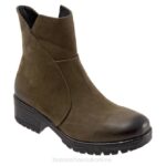 FT6648 Bueno Footwear Forge Women Army Green Nubuck Boots