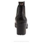 FT6651 Bueno Footwear Flight Women Black Boots - Image 3