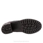 FT6653 Bueno Footwear Flight Women Black Bordeaux Boots - Image 5