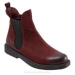 FT6658 Bueno Footwear Oak Women Dark Red Nubuck Boots