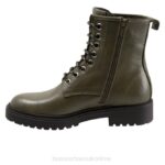 FT665 Bueno Footwear Destine Women Green Khaki Boots - Image 2