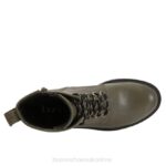 FT665 Bueno Footwear Destine Women Green Khaki Boots - Image 4