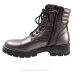 FT6665 Bueno Footwear Rage Women Steel Metallic Boots - Image 2