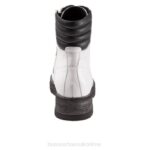 FT6667 Bueno Footwear Rage Women White Boots - Image 3