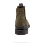 FT6672 Bueno Footwear Easy Women Khaki Nubuck Boots - Image 3